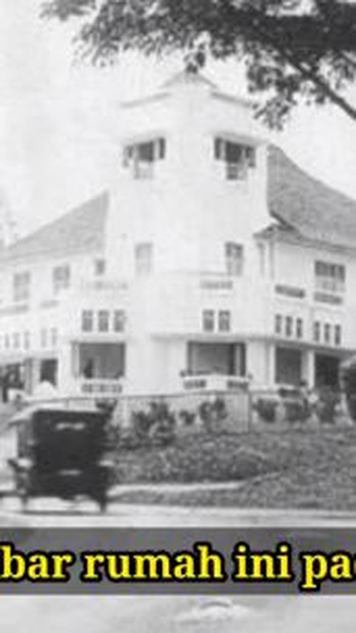 "Setelah era kemerdekaan, rumah ini beralih fungsi menjadi hotel dan perkantoran. Setelah lebih dari satu abad berdiri,tampak rumah ini sekarang menjadi terbengkalai," demikian dikutip dari keterangan video.