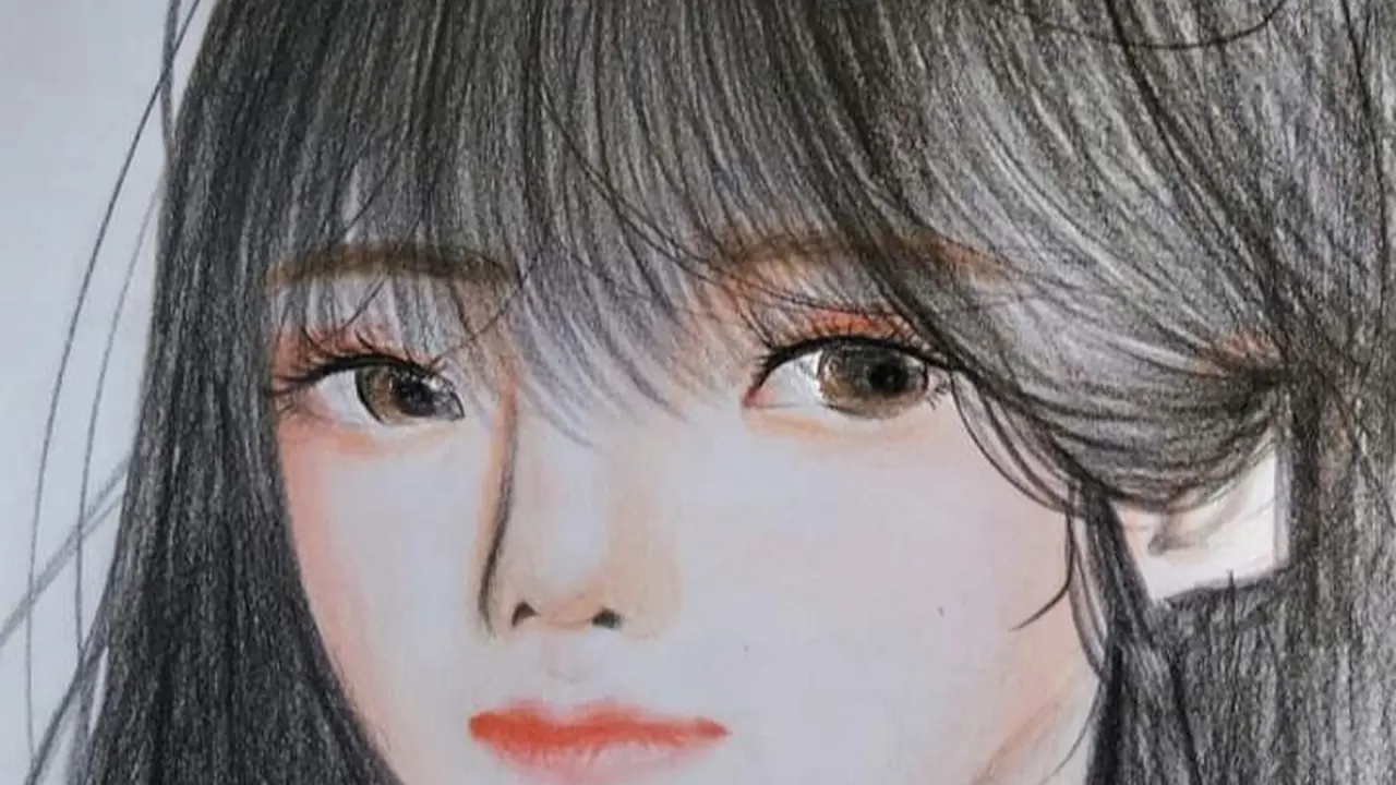 Gambar karya Almira Zahra Annisa Putri Penyandang Gangguan Pendengaran dari Sidoarjo. Foto: Dok Pribadi