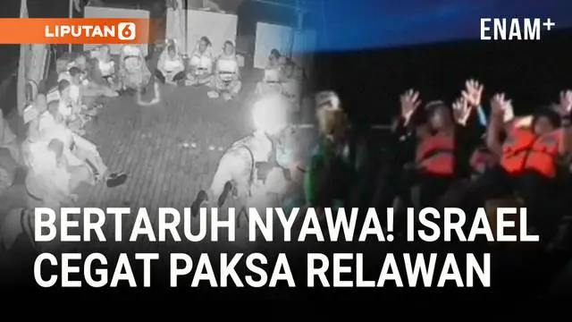 VIDEO: Tegang! Detik Detik Kapal Bantuan Gaza Dikepung Israel