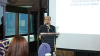 Sekjen Kemnaker Anwar Sanusi, Selasa (28/12/2021).