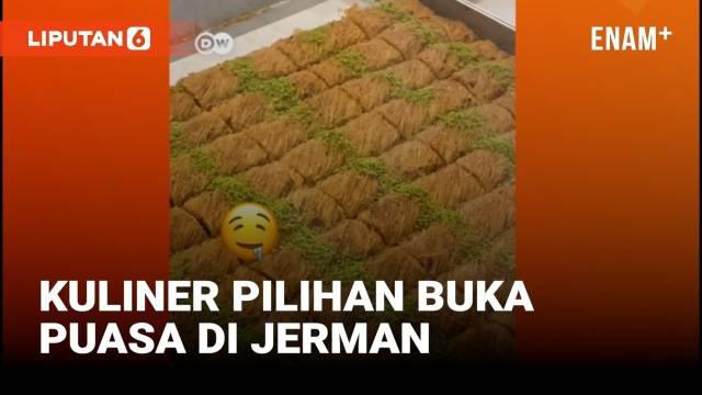 Umat muslim di Jerman memiliki beragam jenis kuliner yang biasanya disiapkan untuk berbuka puasa. Apa saja ya?