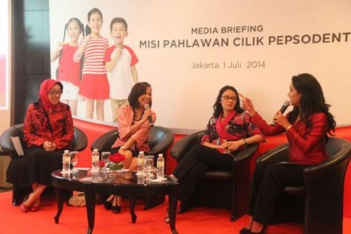 Media briefing Misi Pahlawan Cilik Pepsodent di Hotel Mulia Senayan Jakarta | copyright vemale.com