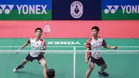 Indonesia menang atas Slovenia&nbsp;2-0 dengan skor 45-22, 45-25 pada laga kedua&nbsp;penyisihan Grup F World Junior Mixed Team Championships 2025 di National Centre of Excellence, Guwahati, India, Selasa (7/10).&nbsp;(foto: PBSI)