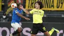 Dalam laga ini Dortmund lebih dominan dalam pengusaan bola yakni mencapai 63 persen. Namun sayang, Rangers tampil efektif dan berhasil mengunci kemenangan atas tuan rumah. (AP/Martin Meissner)