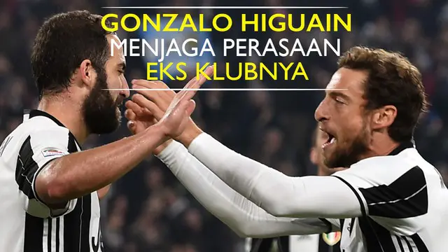 Video highlights Juventus vs Napoli di mana Gonzalo Higuain menghormati perasaan rekan eks klubnya dengan menolak selebrasi gol kemenangan.