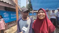 Senyum Warga Mauk dapat Kado Renovasi Rumah dari Habitat For Humanity