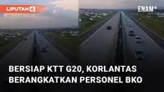 Korps Lalu Lintas (Korlantas) Polri melepas ratusan personel bawah kendali operasi (BKO) Satgas Pengamanan Pengawalan (Pamwal) Serta rolakir ke Bali