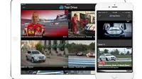 Sebuah aplikasi video mobile terbaru bernama Test Drive TV  mampu mengumpulkan video yang dibuat oleh pabrikan otomotif (Foto: Automotive News).