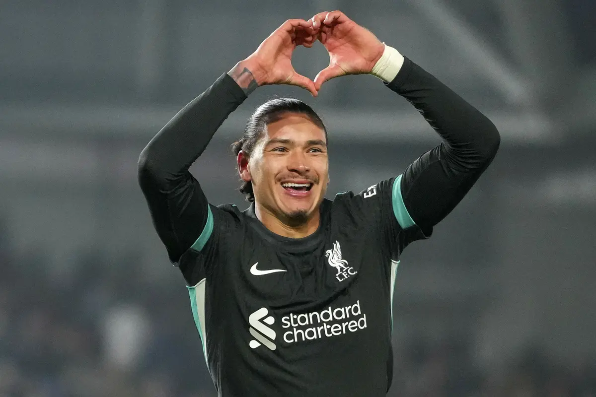 Foto: Aksi Tajam Darwin Nunez saat Bawa Liverpool Tumbangkan Brentford di Liga Inggris
