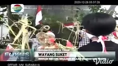 Kegiatan anak-anak zaman sekarang mulai bermain dan belajar, tidak lepas dari gawai atau gadget. Namun berbeda dengan anak-anak di Gununganyar, Surabaya mereka mengisi libur panjang dengan belajar tradisional melalui wayang suket atau rumput.
