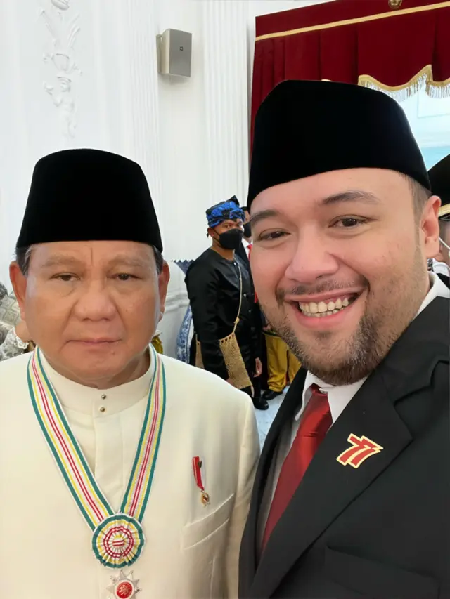 Didi Soekarno dan Prabowo Subianto.