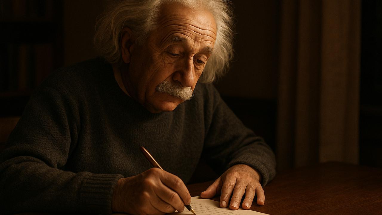 Surat Lima Paragraf yang Bikin Hidup Albert Einstein Merasa Berdosa