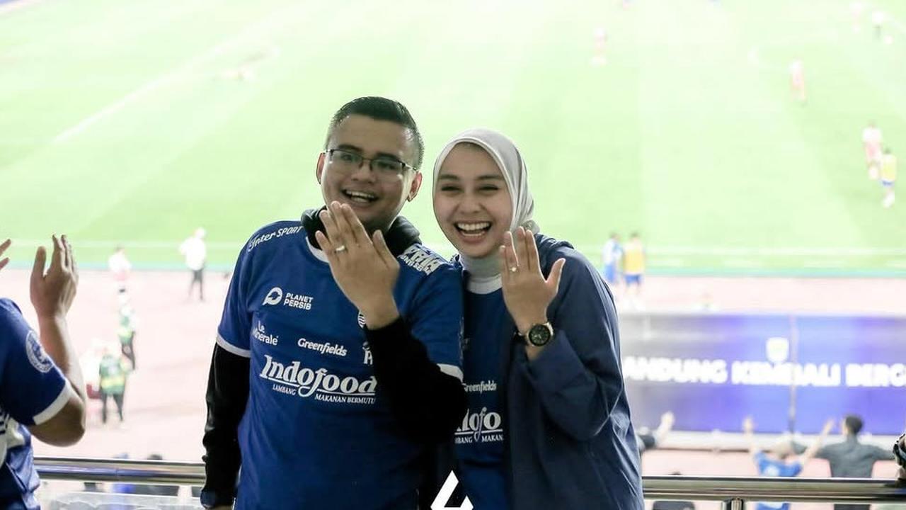 Anak Kang Demul Bikin Kejutan Lamar Wabup Cantik Anak Jenderal Polisi saat Persib Juara