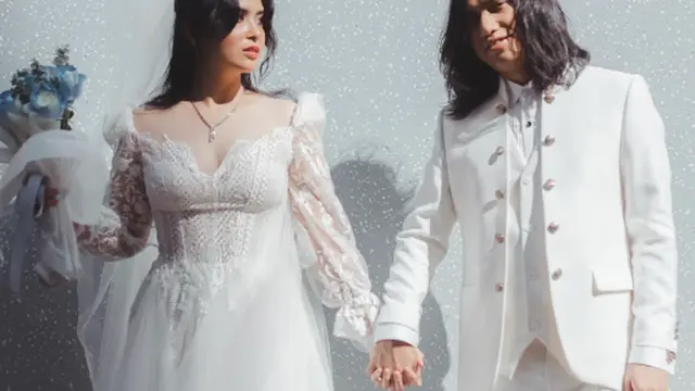 Baru Terungkap! Ayushita Menikah dengan Gerald Situmorang, Tampil Menawan dengan Dress Pengantin Klasik Putih