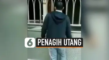 Baru ini viral sebuah video seorang pria yang sedang menangih hutang ke salah satu kliennya. Bukan dengan cara marah-marah dan arogan, melainkan pria ini gunakan cara unik yaitu dengan nge-rap.