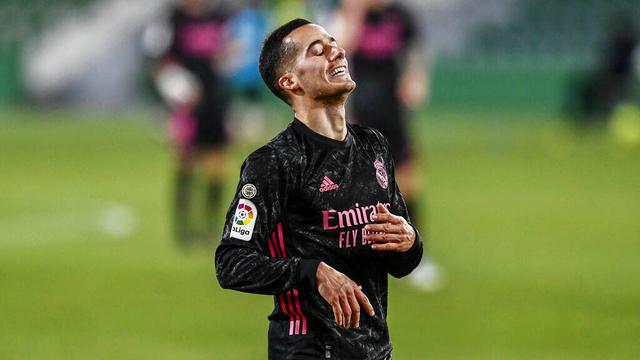 Foto Liga Spanyol: Reaksi Pemain Real Madrid Usai Gagal Menaklukkan Elche