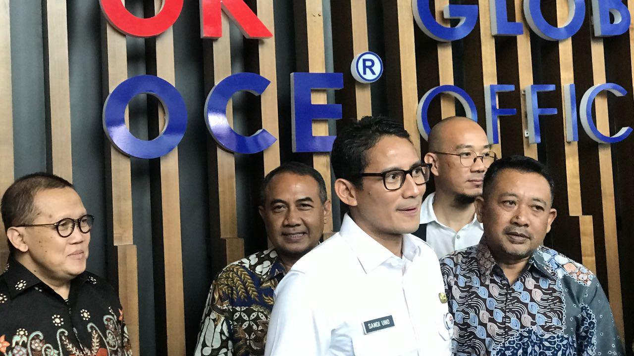 Wakil Gubernur DKI Sandiaga Uno.