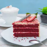 Ilustrasi red velvet cake./Copyright shutterstock.com/g/Suthiwan+Koysomboon
