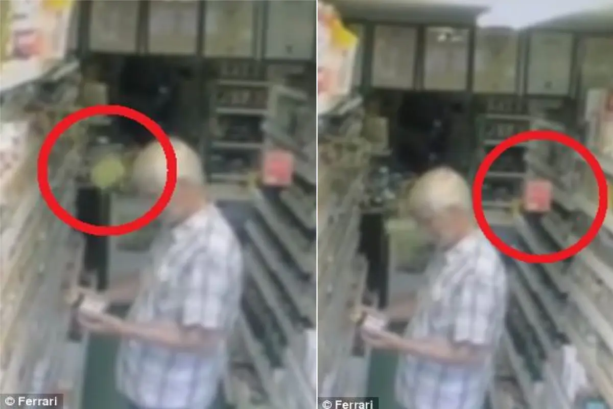 CCTV Rekam Teh Kotak Melayang di Toko, Ulah Hantu?