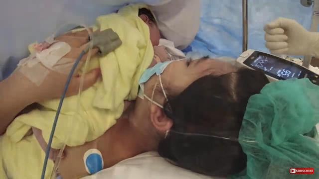 Momen haru persalinan anak pertama Tiara Pangestika dan Arief Muhammad