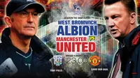 WEST BROMWICH ALBION FC VS MANCHESTER UNITED FC (Liputan6.com/Abdillah)