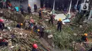 Tidak ada korban luka maupun jiwa dalam kejadian banjir tadi malam. Namun sejumlah rumah dilaporkan mengalami kerusakan. (merdeka.com/Arie Basuki)
