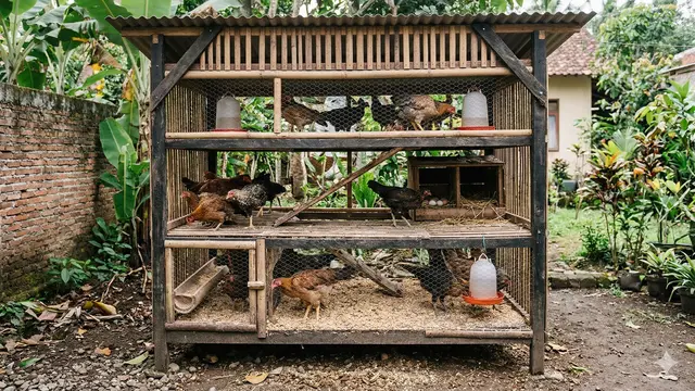 Ide Ternak Lahan 2x3 Meter (Foto: Gemini AI)