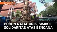 Pohon Natal Unik, Simbol Solidaritas atas Bencana Banjir