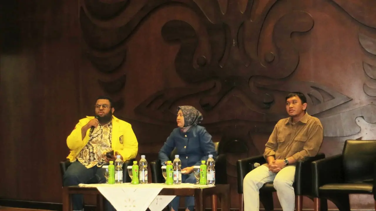 Departemen Kajian dan Advokasi Masyarakat Himpunan Mahasiswa Pascasarjana Fakultas Kesehatan Masyarakat Universitas Indonesia (HMP FKM UI) menggelar Sarasehan Nasional 2025 bertema “Lingkungan Sehat, Akses Adil, Generasi Terlindungi” di Balai Sidang UI (I