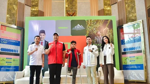 Pendaki Gunung Difabel Angga Wahyuda