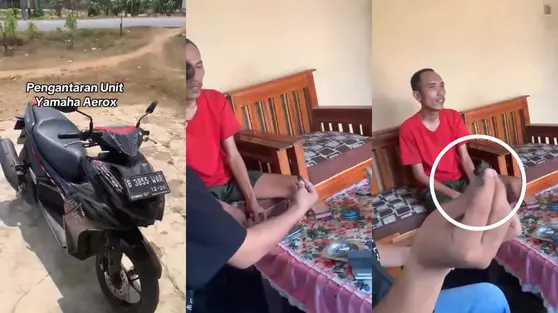 Fakta Mengejutkan di Balik Video Viral COD Motor Bayar Pakai Lumut