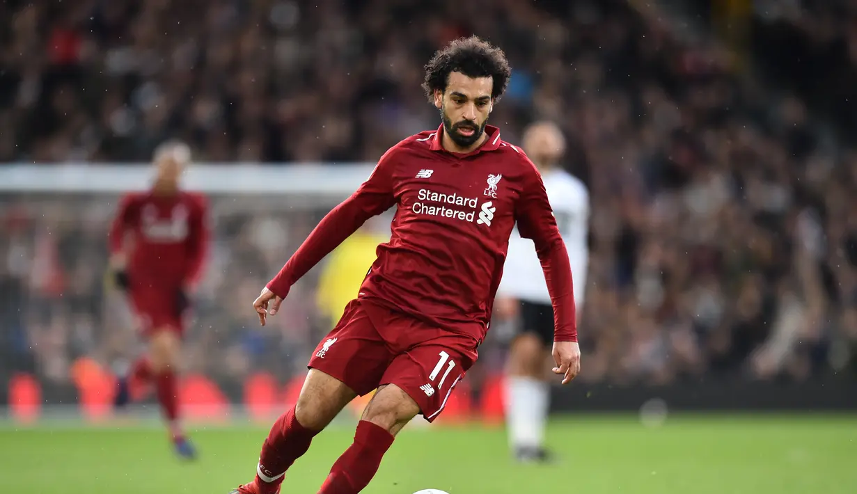 2. Mohamed Salah (Liverpool) - 17 gol dan 7 assist (AFP/Glyn Kirk)
