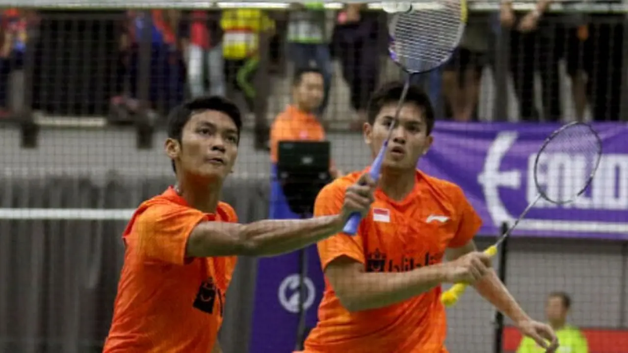 M. Shohibul Fikri/Adnan Maulana, Kejuaraan Asia Junior 2017