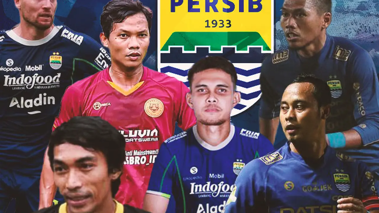 Persib Bandung - Rezaldi Hehanusa, Atep, Marc Klok, Aliyudin, Tony Sucipto, Muhammad Nasuha