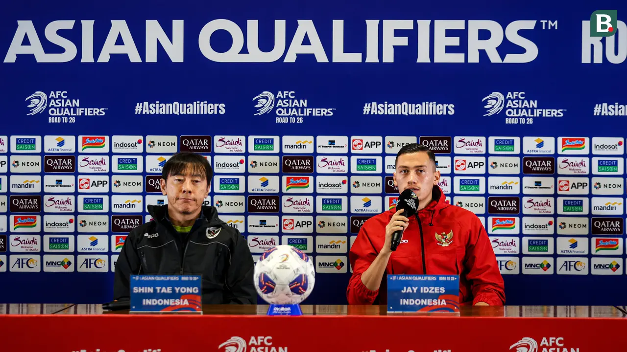 Shin Tae-yong dan Jay Idzes - Timnas Indonesia