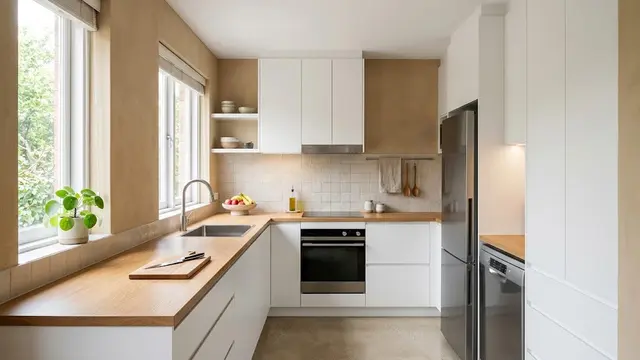 Dapur Tan Natural dan Putih