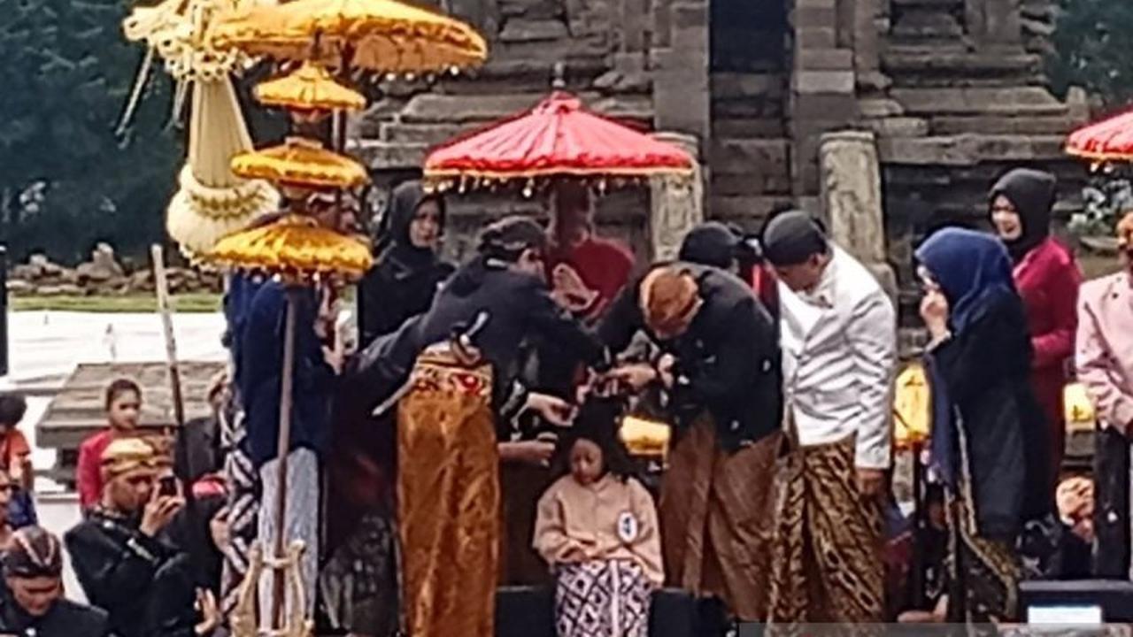 AHY Terpukau Tradisi Ruwatan Rambut Gimbal Dieng: Ada Anak Minta Mobil Mainan untuk Dicukur!