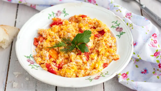 resep tumis telur tomat