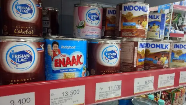 Produk susu kental manis