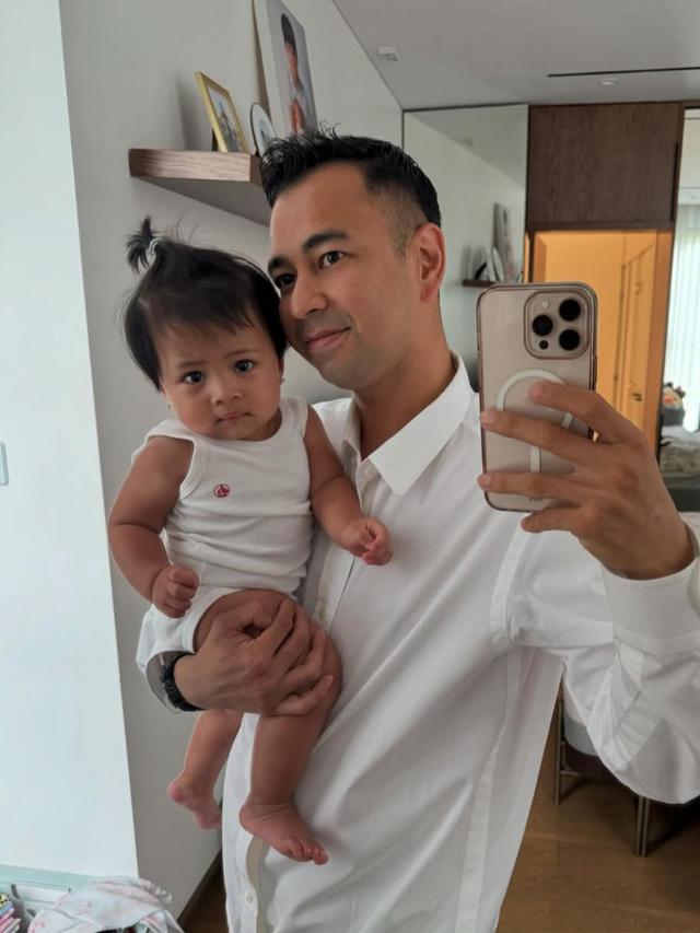 Potret Kebersamaan Raffi Ahmad dan Baby Lily (credit: instagram.com/raffinagita1717).