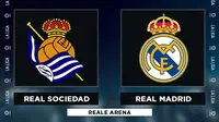 Prediksi Liga Spanyol Real Sociedad Vs Real Madrid, Minggu 20 September 2020