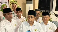 Ketua Umum Masyarakat Cinta Masjid Indonesia  Wishnu Dewanto Memberikan keterangan pers di sela Rapimnas II di Jakarta. (Istimewa)