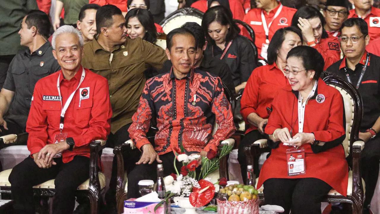 Sekretaris Kabinet Pramono Anung juga membantah hubungan Presiden Jokowi dan Ketua Umum PDIP Megawati retak karena Gibran Rakabuming Raka menjadi calon wakil presiden (cawapres) Prabowo Subianto.<br>