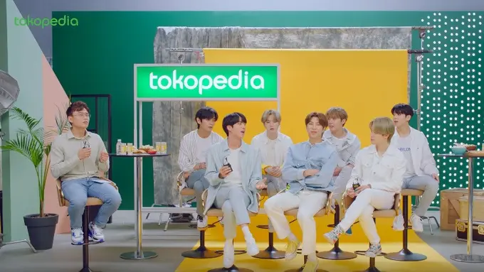 BTS Mencuri Perhatian di Waktu Indonesia Belanja Tokopedia, Makin Meriah oleh Aksi Musisi Lainnya