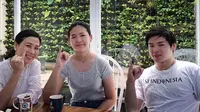 Senyum Veronica Tan Saat Kumpul Bersama 2 Anaknya Usai Pencoblosan Pemilu 2019