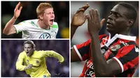 Mario Balotelli dan bintang sepak bola dunia ini mampu bersinar setelah sempat dibuang oleh klub lamanya. (AFP)
