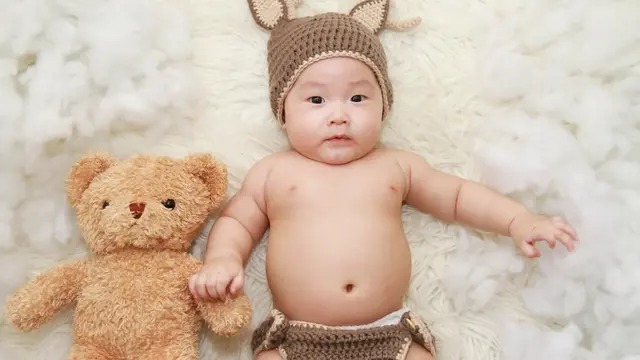 Ilustrasi bayi laki-laki