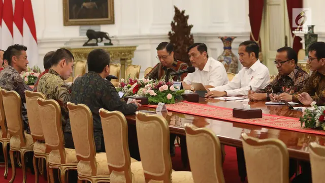 Bos SoftBank Temui Presiden Jokowi