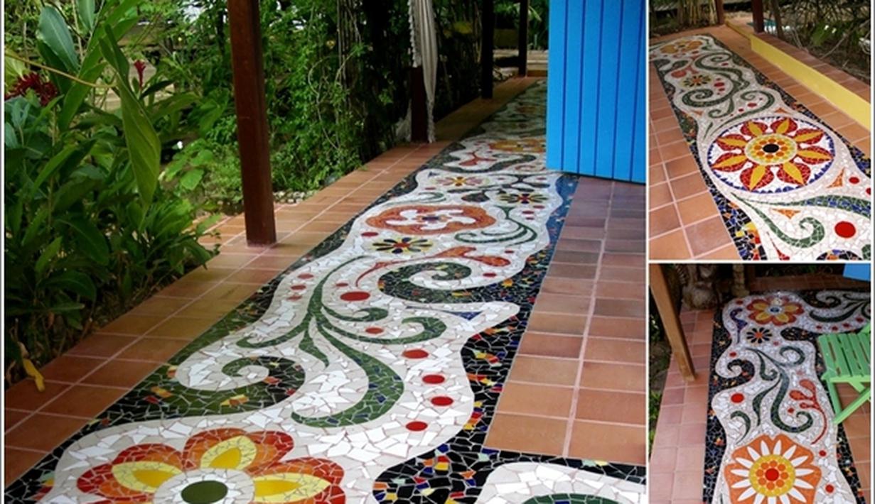 Foto Foto Unik Memanfaatkan Keramik Bekas Fashion Fimela com