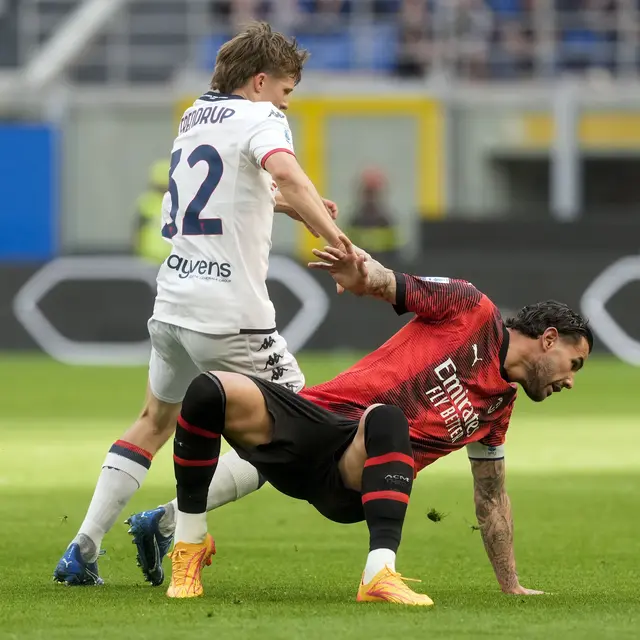 Hasil Liga Italia AC Milan VS Genoa